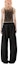 Shop (W) Alexander Wang SS24 Pantalones Negros Elastizados Cintura Media Logo Patch 4CC3244367001-BLACK
