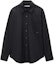 Order (Women) Alexander Wang SS24 Black Solid Casual Pointed Collar Long Sleeve Shirt 4WC2241482-Black