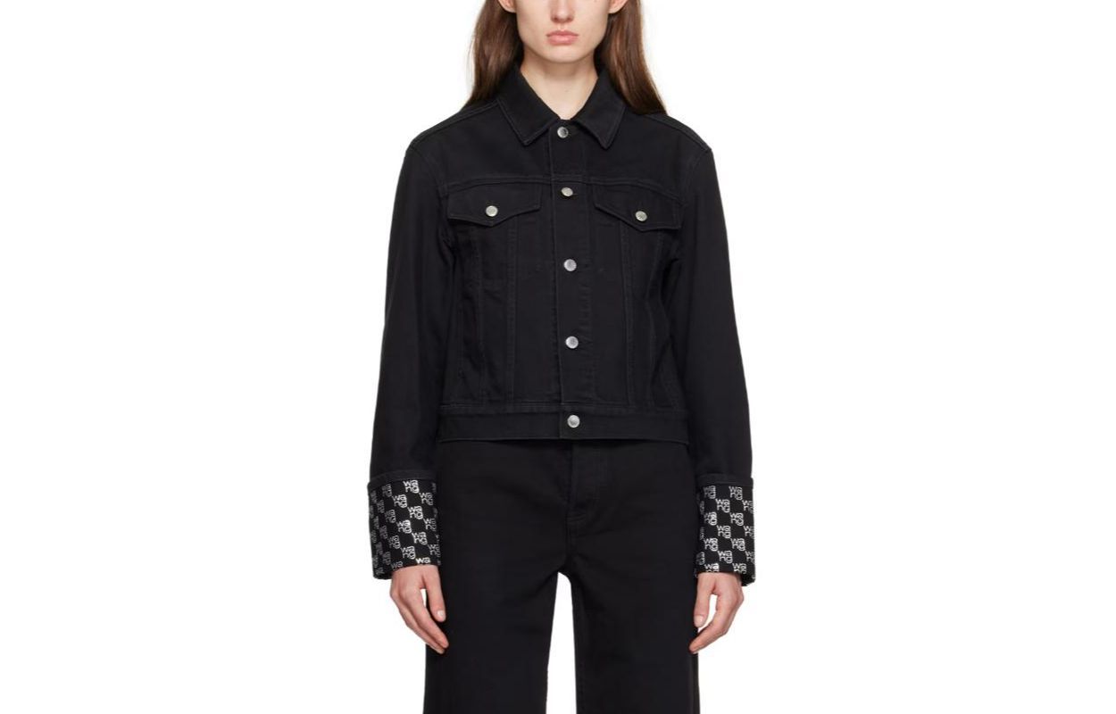 (Women) Alexander Wang SS24  Black Solid Single-Breasted Casual Jacket 4DC1242230-011 圖 2