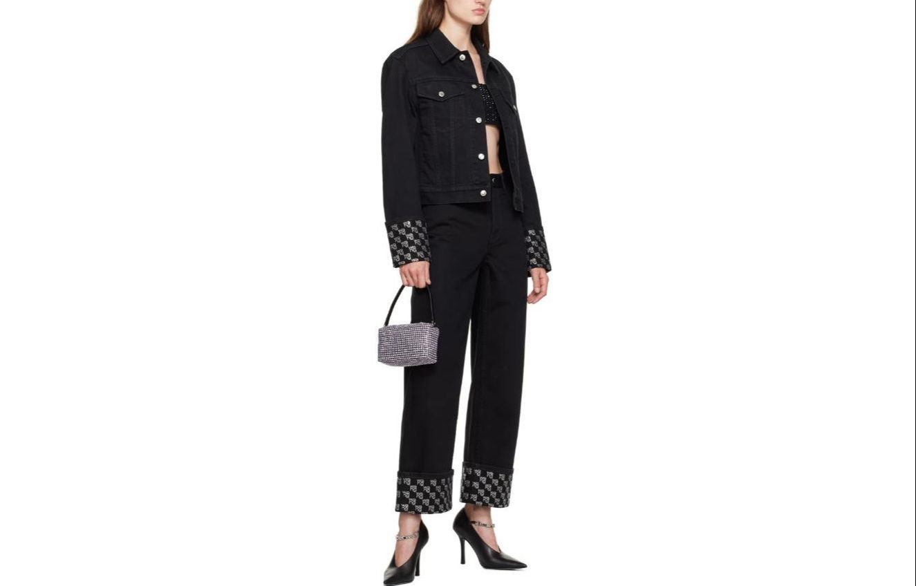 (Women) Alexander Wang SS24  Black Solid Single-Breasted Casual Jacket 4DC1242230-011 圖 3