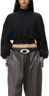 (W) Alexander Wang SS24 Baju Sejuk Hitam Klasik Lengan Panjang Crewneck. 4CC1241442-020 Purchase (W) Alexander Wang SS24 Baju Sejuk Hitam Klasik Lengan Panjang Crewneck. 4CC1241442-020