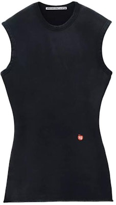 (W) 亚历山大王SS24经典黑玉色无袖迷你连衣裙 4CC2246269021A Order (W) 亚历山大王SS24经典黑玉色无袖迷你连衣裙 4CC2246269021A