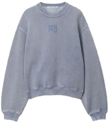 (W) Alexander Wang SS24 必備Logo襯衫毛衣 - 淺藍色 4CC3221360-475 Buy (W) Alexander Wang SS24 必備Logo襯衫毛衣 - 淺藍色 4CC3221360-475