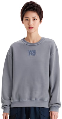 (W) Alexander Wang SS24 必備Logo襯衫毛衣 - 淺藍色 4CC3221360-475 Shop (W) Alexander Wang SS24 必備Logo襯衫毛衣 - 淺藍色 4CC3221360-475