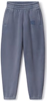 (Women) Alexander Wang SS24 Essential Terry Logo Jogger Pants Gray Blue. 4CC32243484-75A (Women) Alexander Wang SS24 Essential Terry Logo Jogger Pants Gray Blue. 4CC32243484-75A
