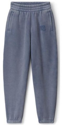 (W) Pantalones Jogger Logo Terry Esenciales Alexander Wang SS24 Gris Azul. 4CC32243484-75A Order (W) Pantalones Jogger Logo Terry Esenciales Alexander Wang SS24 Gris Azul. 4CC32243484-75A