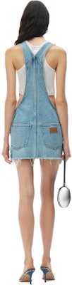 (W) Alexander Wang SS24 Vestido Mini de Mezclilla Índigo Sin Mangas con Tirantes. 4DC22462914-71A Shop (W) Alexander Wang SS24 Vestido Mini de Mezclilla Índigo Sin Mangas con Tirantes. 4DC22462914-71A