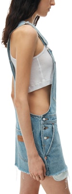 (W) Alexander Wang SS24 Vestido Mini de Mezclilla Índigo Sin Mangas con Tirantes. 4DC22462914-71A Purchase (W) Alexander Wang SS24 Vestido Mini de Mezclilla Índigo Sin Mangas con Tirantes. 4DC22462914-71A