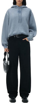 (W) アレクサンダー ワン SS24 ロゴプリント フーディー ライトブルー. 4CC3222069-475 Shop (W) アレクサンダー ワン SS24 ロゴプリント フーディー ライトブルー. 4CC3222069-475