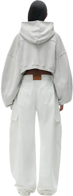 (W) アレキサンダー ワン SS24 ローライズ ワイドレッグ ホワイト デニムジーンズ. 4DC2244305-120 Shop (W) アレキサンダー ワン SS24 ローライズ ワイドレッグ ホワイト デニムジーンズ. 4DC2244305-120