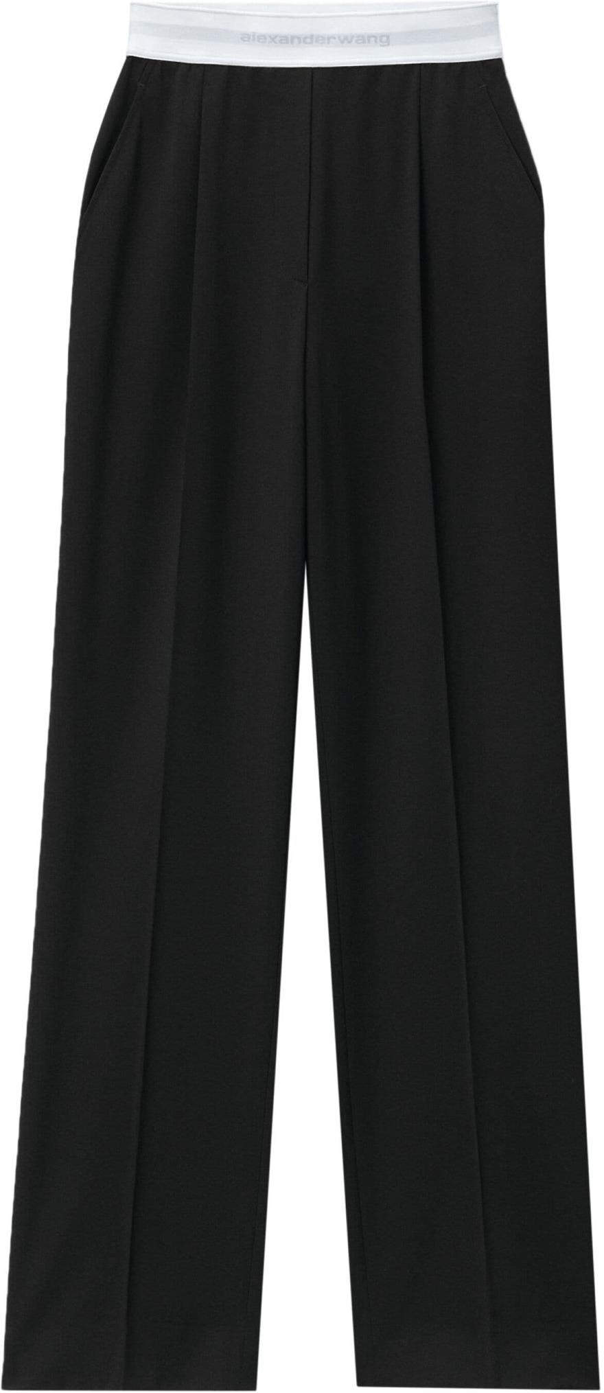 women-alexander-wang-ss-24-mid-rise-colorblock-elastic-waist-casual-pants-black-1-wc-3244748001-black