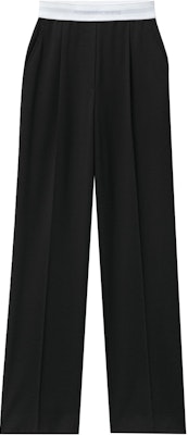 (W) Alexander Wang SS24 Pantalones Casuales Negros Talle Medio Colorblock Cintura Elástica. 1WC3244748001-BLACK Buy (W) Alexander Wang SS24 Pantalones Casuales Negros Talle Medio Colorblock Cintura Elástica. 1WC3244748001-BLACK