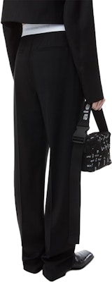 (W) Alexander Wang SS24 Pantalones Casuales Negros Talle Medio Colorblock Cintura Elástica. 1WC3244748001-BLACK Purchase (W) Alexander Wang SS24 Pantalones Casuales Negros Talle Medio Colorblock Cintura Elástica. 1WC3244748001-BLACK