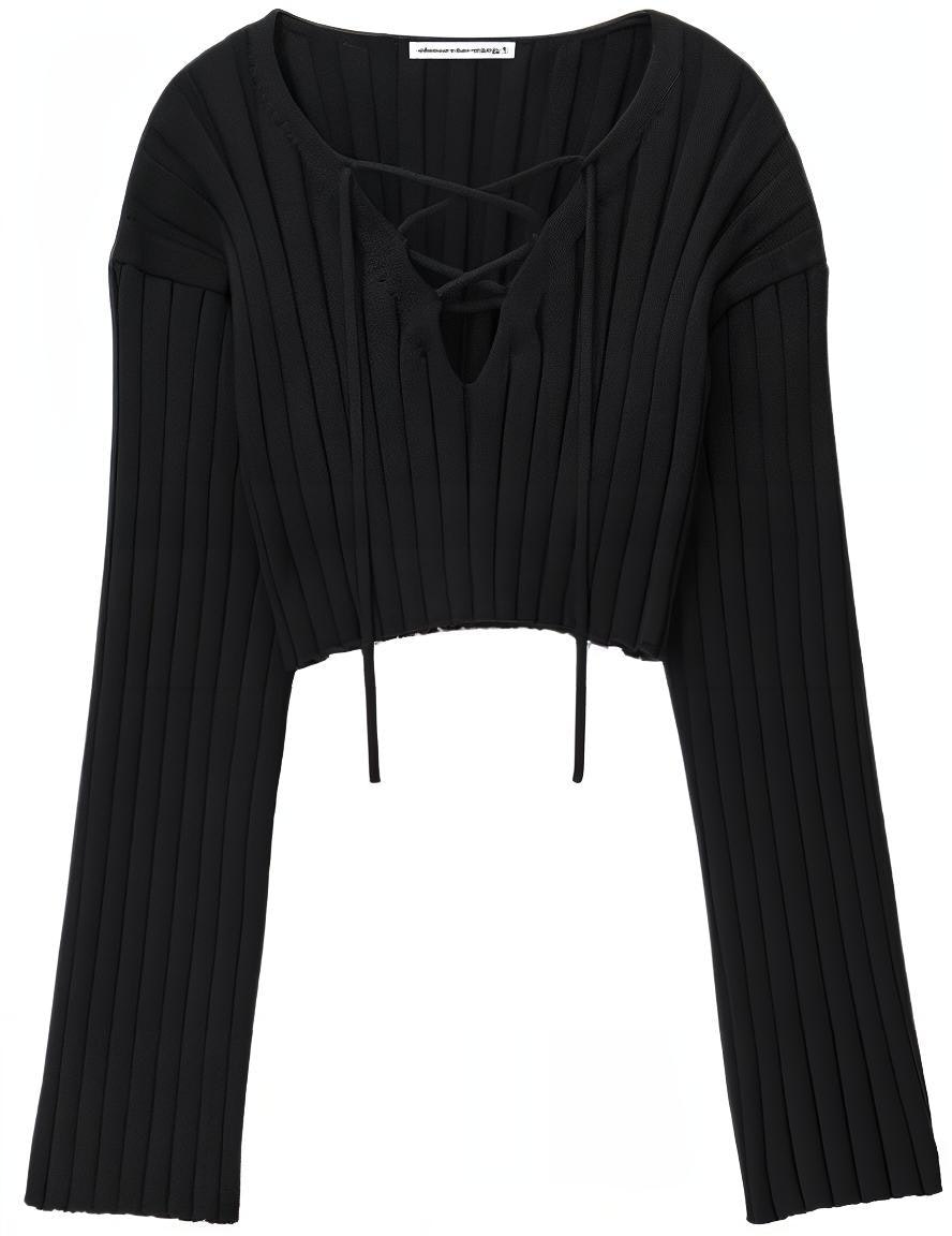 women-alexander-wang-ss-24-oversized-cropped-knit-pullover-black-4-kc-2241014-001