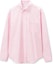 Order (Women) Alexander Wang SS24 Pink Solid Color Button-Up Collared Long Sleeve Shirt 4WC2241482680