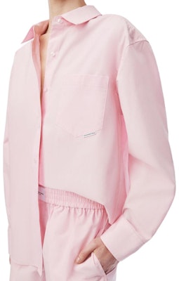 (Women) Alexander Wang SS24 Pink Solid Color Button-Up Collared Long Sleeve Shirt 4WC2241482680 Shop (Women) Alexander Wang SS24 Pink Solid Color Button-Up Collared Long Sleeve Shirt 4WC2241482680