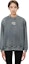 Cheap (W) Alexander Wang SS24 Sudadera Mujer Acid Wash Gris Logo Crewneck Pullover. 4CC32213600-37A