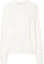 Buy (W) Alexander Wang SS24 Baju Sejuk Lengan Panjang Putih Oversized Chalk 1KC3231017-WHITE