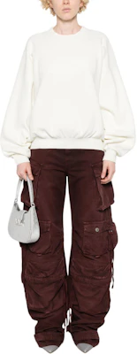 (W) Alexander Wang SS24 Baju Sejuk Lengan Panjang Putih Oversized Chalk 1KC3231017-WHITE Lookbook (W) Alexander Wang SS24 Baju Sejuk Lengan Panjang Putih Oversized Chalk 1KC3231017-WHITE