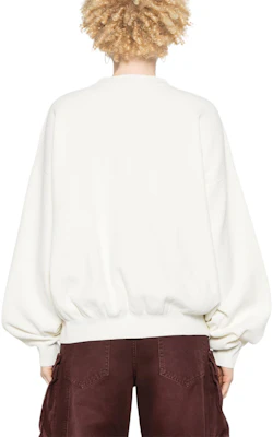 (W) Alexander Wang SS24 Baju Sejuk Lengan Panjang Putih Oversized Chalk 1KC3231017-WHITE Shop (W) Alexander Wang SS24 Baju Sejuk Lengan Panjang Putih Oversized Chalk 1KC3231017-WHITE