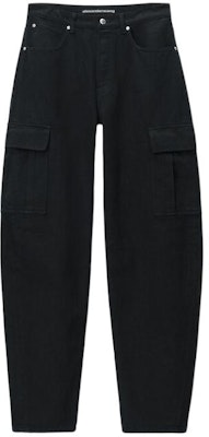 (W) アレキサンダー ワン SS24 ローライズ ワイドレッグ デニム ジーンズ レディース ブラック 4DC2244305-011 Order (W) アレキサンダー ワン SS24 ローライズ ワイドレッグ デニム ジーンズ レディース ブラック 4DC2244305-011