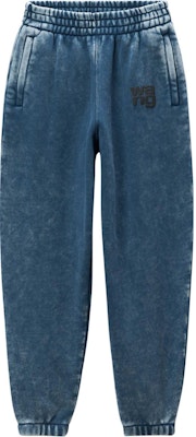 (Women) Alexander Wang SS24 Mid-Rise Logo Knit Sweatpants in Ice Blue 4CC3244403424A-BLUE Buy (Women) Alexander Wang SS24 Mid-Rise Logo Knit Sweatpants in Ice Blue 4CC3244403424A-BLUE