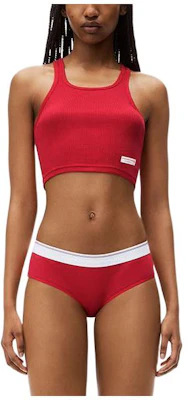 (Women) Alexander Wang SS24 Ribbed Knit Tank Top Women’s Purple Red 8CC2238045667A-PURPLISHRED Buy (Women) Alexander Wang SS24 Ribbed Knit Tank Top Women’s Purple Red 8CC2238045667A-PURPLISHRED