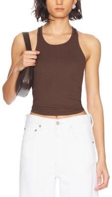 (W) Alexander Wang SS25 Tank Top Cokelat Simpel AWAN-WS411 Buy (W) Alexander Wang SS25 Tank Top Cokelat Simpel AWAN-WS411