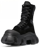 (Women) Alexander Wang Storm 'Black Leather Lace-Up Bootie' 30223B031001 (Women) Alexander Wang Storm 'Black Leather Lace-Up Bootie' 30223B031001