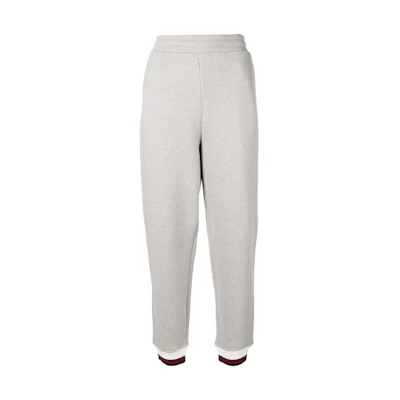 (Women) Alexander Wang Straight Leg Elastic Waist Sweatpants - Grey 4C284012D2-030