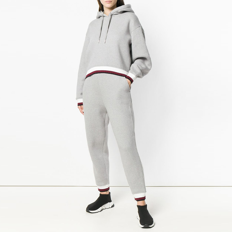 Lookbook (Women) Alexander Wang Straight Leg Elastic Waist Sweatpants - Grey 4C284012D2-030