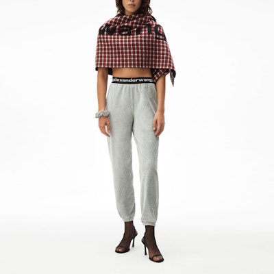 (W) アレキサンダー ワン ストレッチ コーデュロイ パンツ ヘザーグレー 秋款 4CC1204024-030 Lookbook (W) アレキサンダー ワン ストレッチ コーデュロイ パンツ ヘザーグレー 秋款 4CC1204024-030