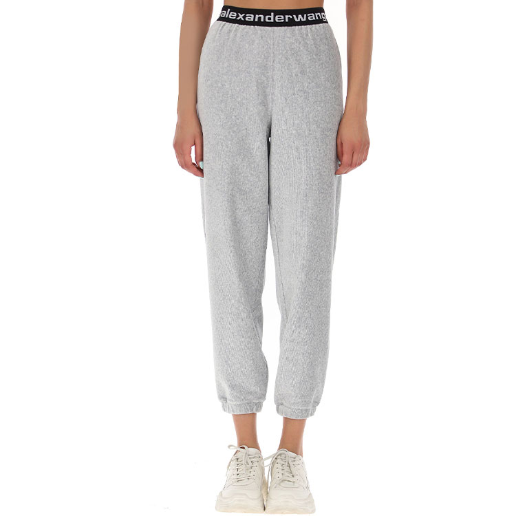 Purchase (W) アレキサンダー ワン ストレッチ コーデュロイ パンツ ヘザーグレー 秋款 4CC1204024-030