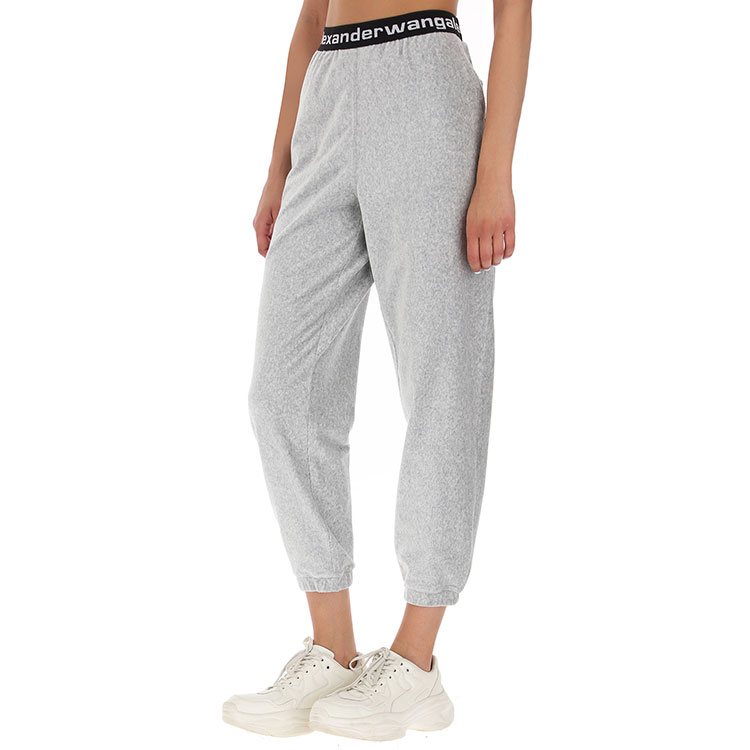 Sizing (W) アレキサンダー ワン ストレッチ コーデュロイ パンツ ヘザーグレー 秋款 4CC1204024-030