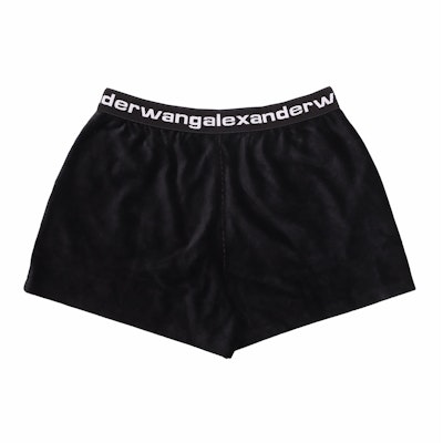 (W) Alexander Wang Pantalones Cortos Elásticos de Pana Negros 4CC1204025-001 Shop (W) Alexander Wang Pantalones Cortos Elásticos de Pana Negros 4CC1204025-001