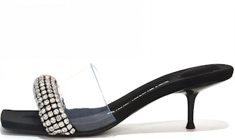 (Women) Alexander Wang Studded Slide High Heel 'Black Fashion' 30421S001-001 (Women) Alexander Wang Studded Slide High Heel 'Black Fashion' 30421S001-001