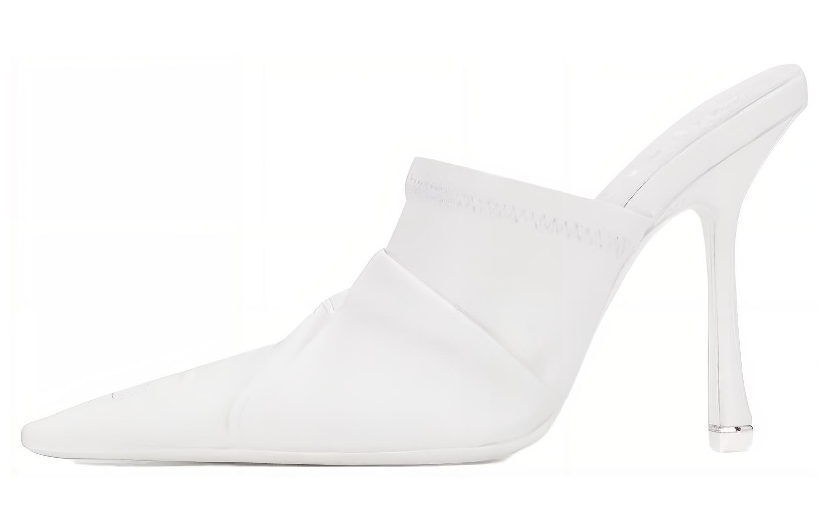 (W) Alexander Wang Vanna Logo 'White Leather'