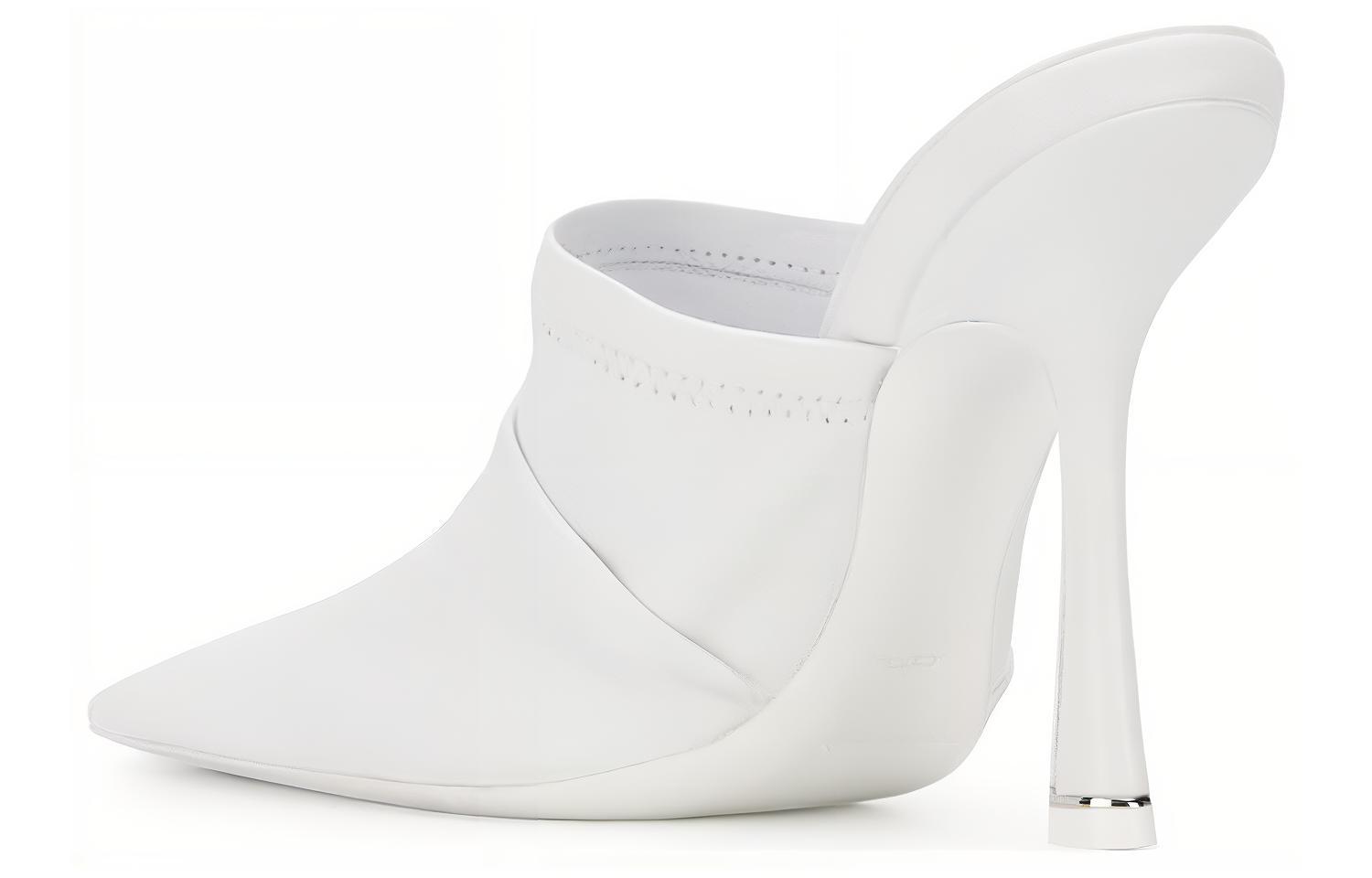 (W) Alexander Wang Vanna Logo 'White Leather' 圖 3