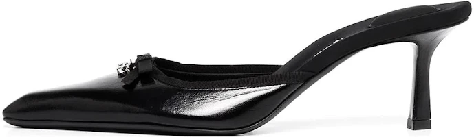 (Women) Alexander Wang Viola 'Black Leather Open Heel' 30222M013001 (Women) Alexander Wang Viola 'Black Leather Open Heel' 30222M013001