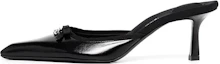 Buy (W) Alexander Wang Viola ''Zwarte Leren Open Hakken'' 30222M013001