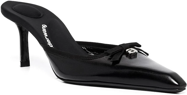 (W) Alexander Wang Viola ''Zwarte Leren Open Hakken'' 30222M013001 Lookbook (W) Alexander Wang Viola ''Zwarte Leren Open Hakken'' 30222M013001
