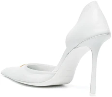Shop (W) Alexander Wang Viola 'Mules Hak Tinggi Kulit Putih' 30122P022100
