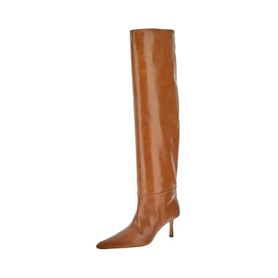 (W) Alexander Wang Viola Boot 'Brown Leather Pointed-Toe'