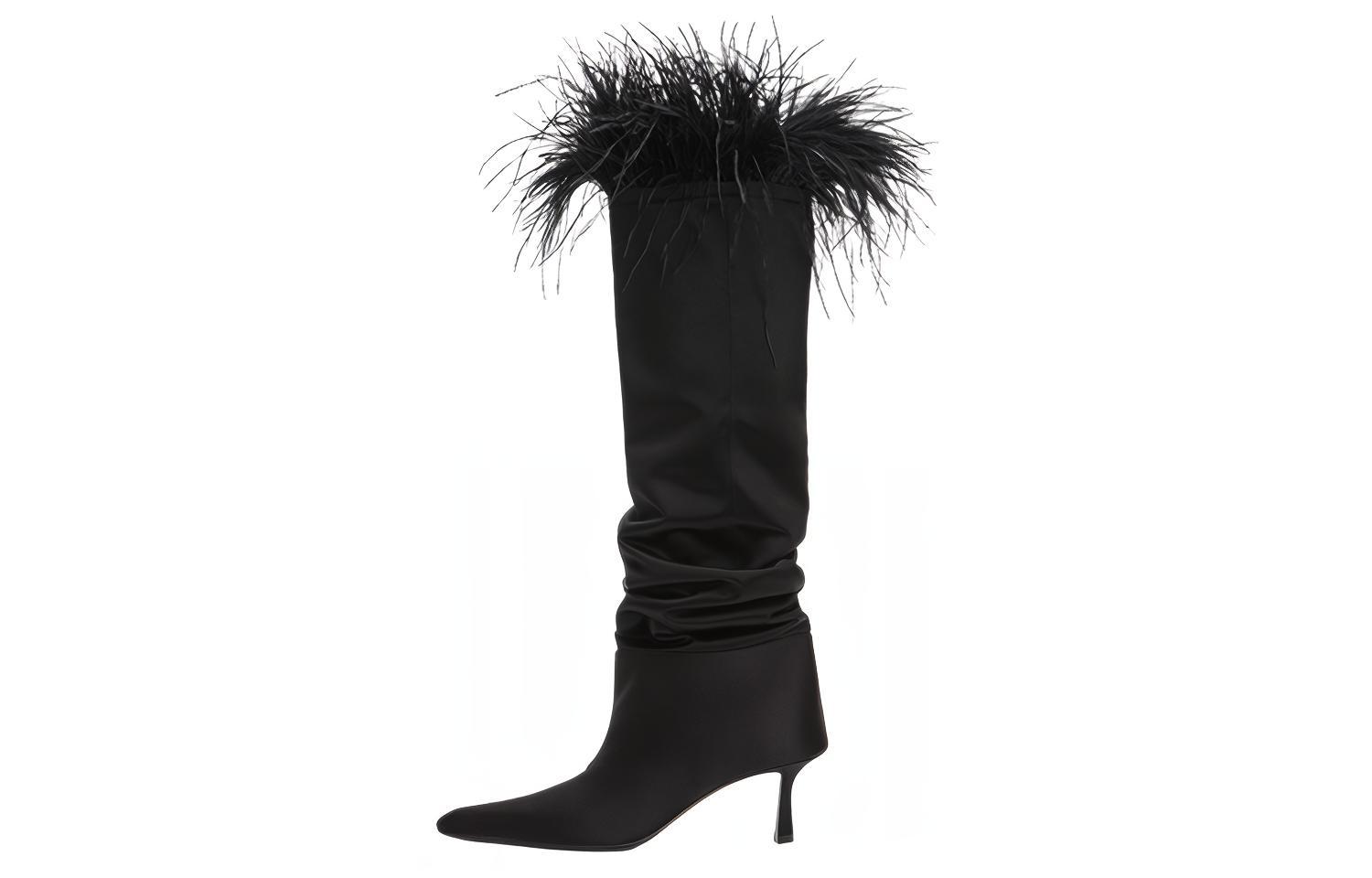 (W) Alexander Wang Viola Boot 'Feather Black'