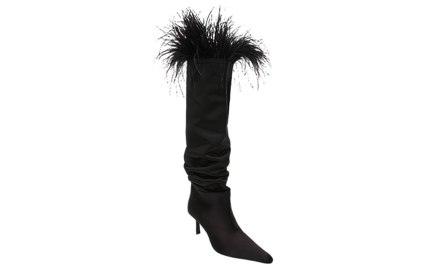 (W) Alexander Wang Viola Boot 'Feather Black' 圖 2