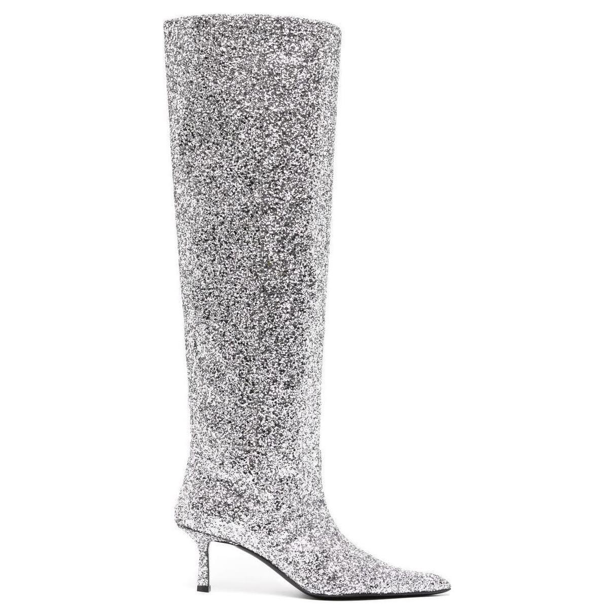 (W) Alexander Wang Viola Boot 'Silver Glitter' 圖 2