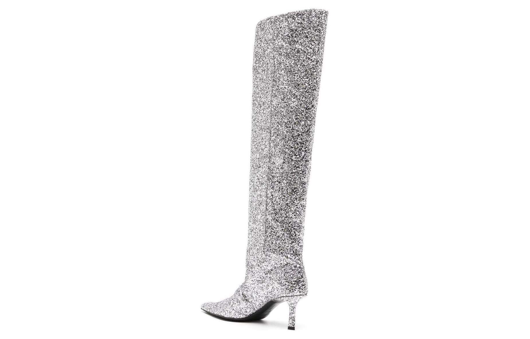 (W) Alexander Wang Viola Boot 'Silver Glitter' 圖 4