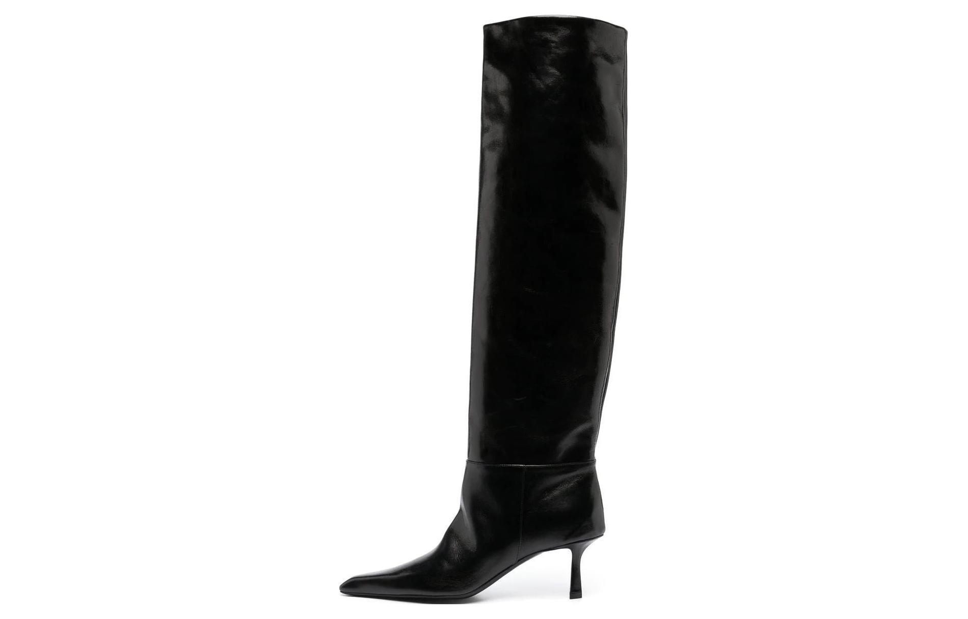 (W) Alexander Wang Viola High 'Black Leather'