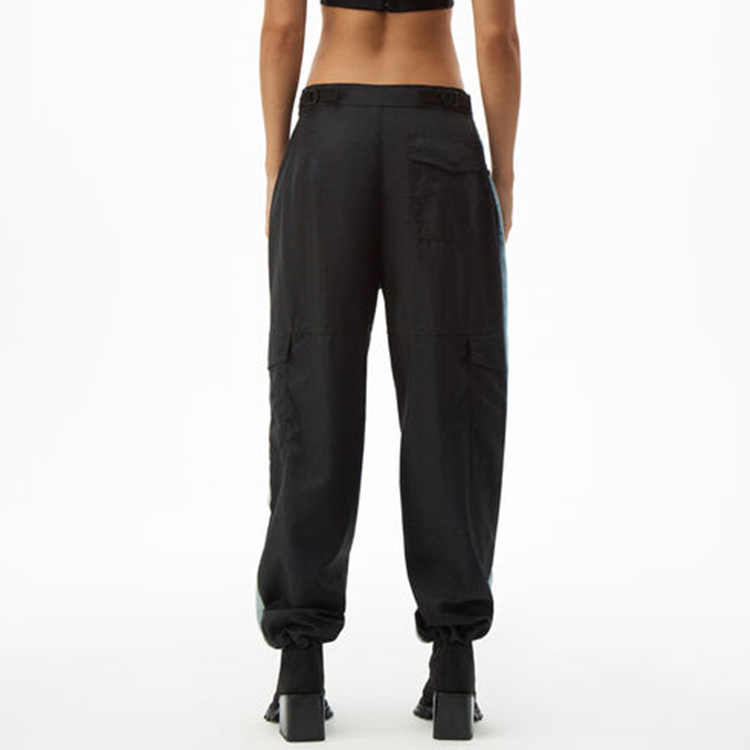 (Women) Alexander Wang Washed Loose Patchwork Jeans Light Blue Fall 4DC2194485-112 圖 6