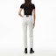 Shop (Women) Alexander Wang White High-Waisted Logo Jeans 4DC1214895-985